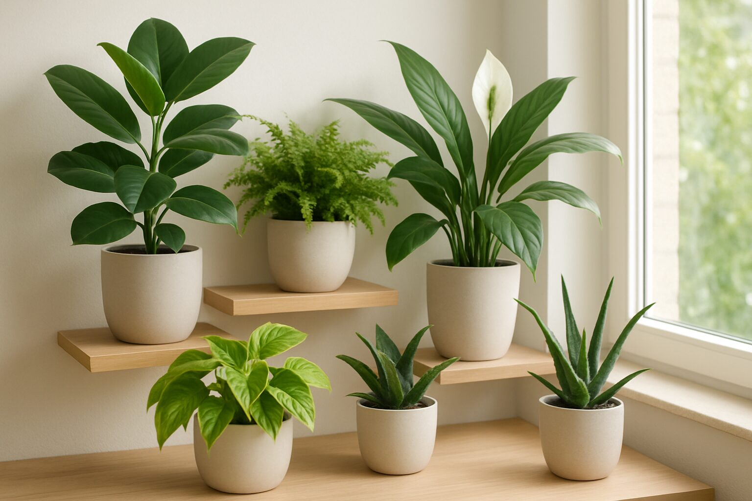 découvrez les meilleures plantes d’intérieur pour purifier l’air de votre maison et créer un environnement sain et agréable.